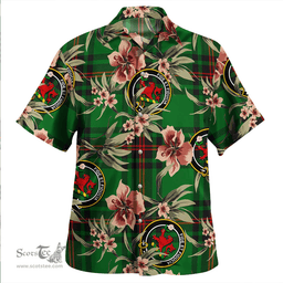 Scottish Primrose Clan Tartan Hawaiian Shirt - Tropical Old Style Scottish Plaid Tartan Plaid