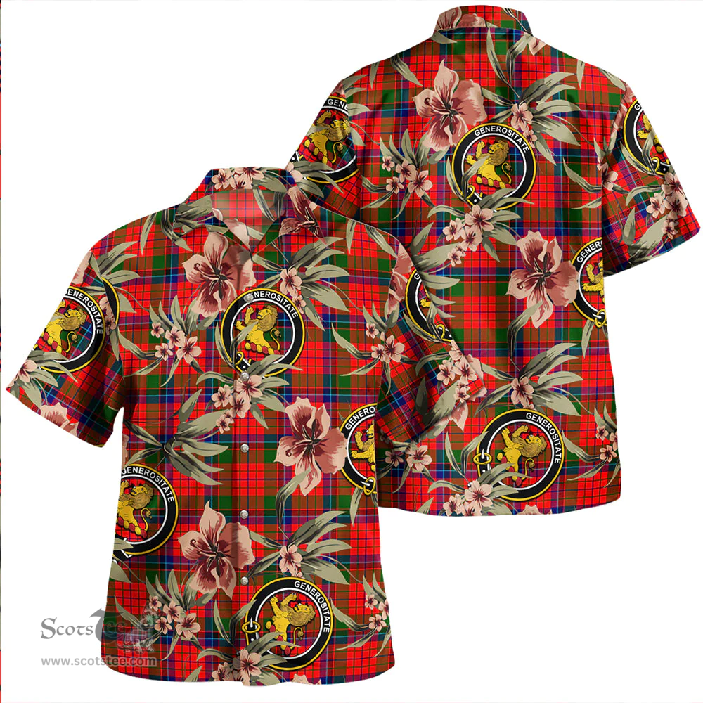 Scottish Nicolson Modern Clan Tartan Hawaiian Shirt - Tropical Old Style Scottish Plaid Tartan Plaid