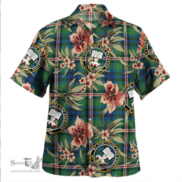 Scottish Reid (Mill City) Modern Clan Tartan Hawaiian Shirt - Tropical Old Style Scottish Plaid Tartan Plaid