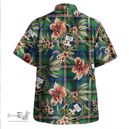 Scottish Reid (Mill City) Modern Clan Tartan Hawaiian Shirt - Tropical Old Style Scottish Plaid Tartan Plaid