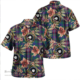 Scottish Pitcairn Hunting Modern Clan Tartan Hawaiian Shirt - Tropical Old Style Scottish Plaid Tartan Plaid