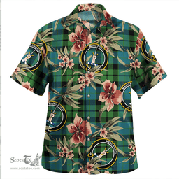 Scottish MacKay Ancient Clan Tartan Hawaiian Shirt - Tropical Old Style Scottish Plaid Tartan Plaid