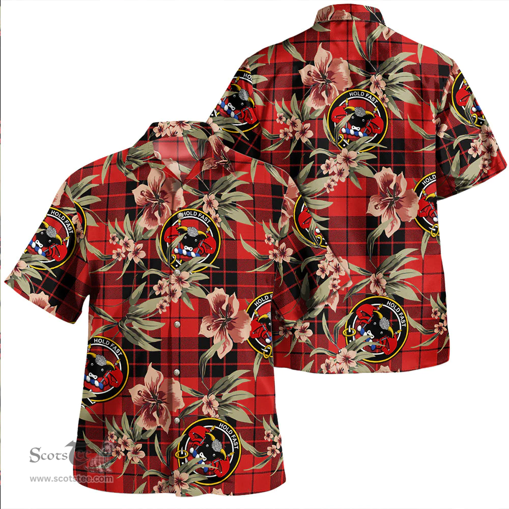 Scottish MacLeod of Raasay Modern Clan Tartan Hawaiian Shirt - Tropical Old Style Scottish Plaid Tartan Plaid