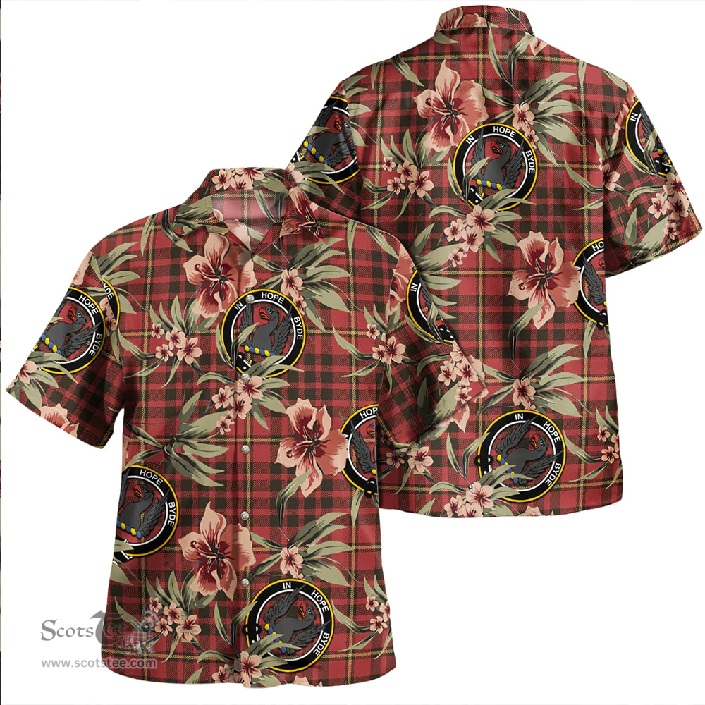 Scottish MacIan Weathered Clan Tartan Hawaiian Shirt - Tropical Old Style Scottish Plaid Tartan Plaid