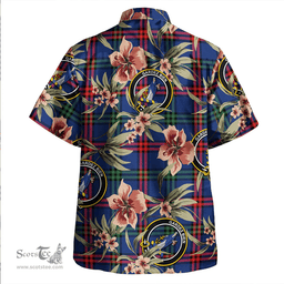 Scottish Montgomery Modern Clan Tartan Hawaiian Shirt - Tropical Old Style Scottish Plaid Tartan Plaid