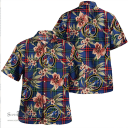 Scottish Montgomery Modern Clan Tartan Hawaiian Shirt - Tropical Old Style Scottish Plaid Tartan Plaid