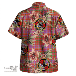 Scottish MacLeod Red Ancient Clan Tartan Hawaiian Shirt - Tropical Old Style Scottish Plaid Tartan Plaid
