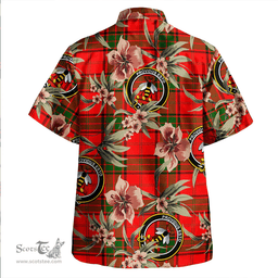 Scottish Maxtone Clan Tartan Hawaiian Shirt - Tropical Old Style Scottish Plaid Tartan Plaid