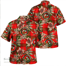 Scottish Maxtone Clan Tartan Hawaiian Shirt - Tropical Old Style Scottish Plaid Tartan Plaid