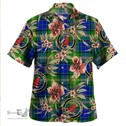 Scottish Maitland Clan Tartan Hawaiian Shirt - Tropical Old Style Scottish Plaid Tartan Plaid