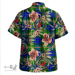 Scottish Maitland Clan Tartan Hawaiian Shirt - Tropical Old Style Scottish Plaid Tartan Plaid