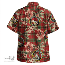 Scottish MacDonald of Belfinlay Modern Clan Tartan Hawaiian Shirt - Tropical Old Style Scottish Plaid Tartan Plaid