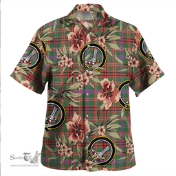 Scottish MacCall (MacColl) Ancient Clan Tartan Hawaiian Shirt - Tropical Old Style Scottish Plaid Tartan Plaid