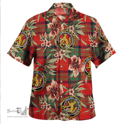 Scottish MacPherson of Cluny Modern Clan Tartan Hawaiian Shirt - Tropical Old Style Scottish Plaid Tartan Plaid