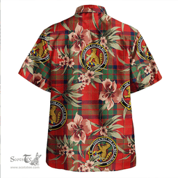 Scottish MacPherson of Cluny Modern Clan Tartan Hawaiian Shirt - Tropical Old Style Scottish Plaid Tartan Plaid