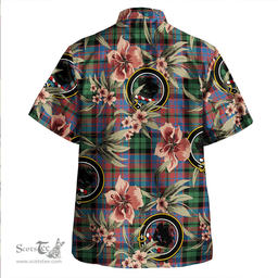 Scottish MacInroy Ancient Clan Tartan Hawaiian Shirt - Tropical Old Style Scottish Plaid Tartan Plaid