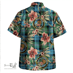 Scottish Melville Ancient Clan Tartan Hawaiian Shirt - Tropical Old Style Scottish Plaid Tartan Plaid