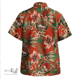 Scottish MacDonald of Sleat (Donald Lord MacDonald) Ancient Clan Tartan Hawaiian Shirt - Tropical Old Style Scottish Plaid Tartan Plaid