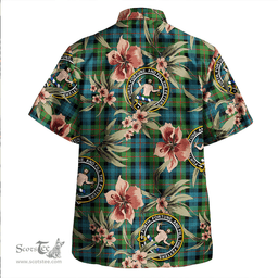 Scottish Murray of Atholl (Murray) Ancient Clan Tartan Hawaiian Shirt - Tropical Old Style Scottish Plaid Tartan Plaid
