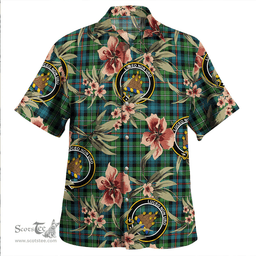 Scottish MacKenzie Ancient Clan Tartan Hawaiian Shirt - Tropical Old Style Scottish Plaid Tartan Plaid
