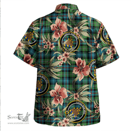 Scottish MacKenzie Ancient Clan Tartan Hawaiian Shirt - Tropical Old Style Scottish Plaid Tartan Plaid