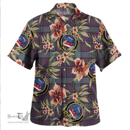 Scottish Weir Weathered Clan Tartan Hawaiian Shirt - Tropical Old Style Scottish Plaid Tartan Plaid