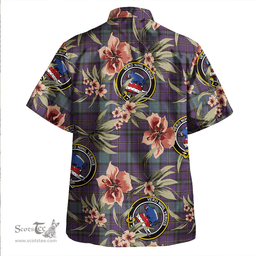 Scottish Weir Weathered Clan Tartan Hawaiian Shirt - Tropical Old Style Scottish Plaid Tartan Plaid
