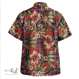 Scottish MacIntyre Modern Clan Tartan Hawaiian Shirt - Tropical Old Style Scottish Plaid Tartan Plaid