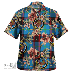 Scottish Wedderburn Clan Tartan Hawaiian Shirt - Tropical Old Style Scottish Plaid Tartan Plaid