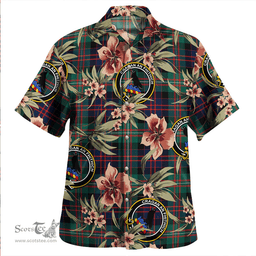 Scottish MacDonell of Glengarry Modern Clan Tartan Hawaiian Shirt - Tropical Old Style Scottish Plaid Tartan Plaid