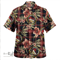 Scottish MacDonald Sir John A (Donald Sir John A) Modern Clan Tartan Hawaiian Shirt - Tropical Old Style Scottish Plaid Tartan Plaid