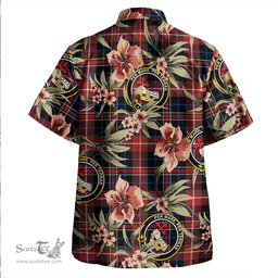 Scottish MacDonald Sir John A (Donald Sir John A) Modern Clan Tartan Hawaiian Shirt - Tropical Old Style Scottish Plaid Tartan Plaid