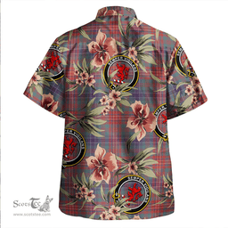 Scottish Wilson Weathered Clan Tartan Hawaiian Shirt - Tropical Old Style Scottish Plaid Tartan Plaid
