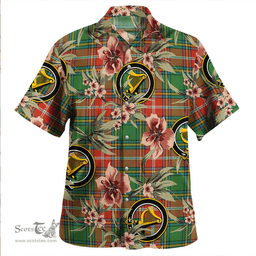 Scottish MacWhirter Ancient Clan Tartan Hawaiian Shirt - Tropical Old Style Scottish Plaid Tartan Plaid