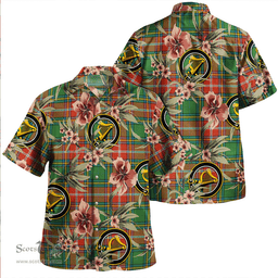 Scottish MacWhirter Ancient Clan Tartan Hawaiian Shirt - Tropical Old Style Scottish Plaid Tartan Plaid
