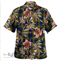 Scottish More (Muir) Clan Tartan Hawaiian Shirt - Tropical Old Style Scottish Plaid Tartan Plaid