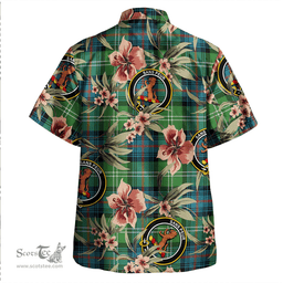 Scottish Sutherland Ancient Clan Tartan Hawaiian Shirt - Tropical Old Style Scottish Plaid Tartan Plaid