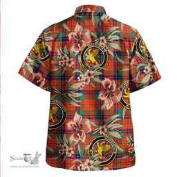 Scottish Nicolson Ancient Clan Tartan Hawaiian Shirt - Tropical Old Style Scottish Plaid Tartan Plaid