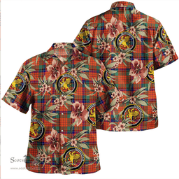 Scottish Nicolson Ancient Clan Tartan Hawaiian Shirt - Tropical Old Style Scottish Plaid Tartan Plaid