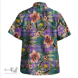 Scottish Wardlaw Ancient Clan Tartan Hawaiian Shirt - Tropical Old Style Scottish Plaid Tartan Plaid
