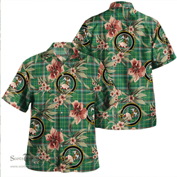 Scottish Toshach Modern Clan Tartan Hawaiian Shirt - Tropical Old Style Scottish Plaid Tartan Plaid