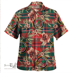 Scottish Somerville Modern Clan Tartan Hawaiian Shirt - Tropical Old Style Scottish Plaid Tartan Plaid