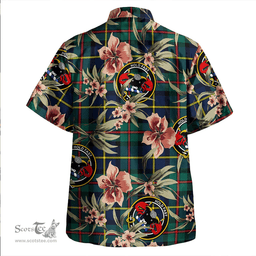 Scottish MacLeod of Harris (MacLeod Hunting) Modern Clan Tartan Hawaiian Shirt - Tropical Old Style Scottish Plaid Tartan Plaid