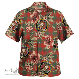Scottish MacNab Ancient Clan Tartan Hawaiian Shirt - Tropical Old Style Scottish Plaid Tartan Plaid