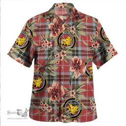 Scottish MacTavish Ancient Clan Tartan Hawaiian Shirt - Tropical Old Style Scottish Plaid Tartan Plaid
