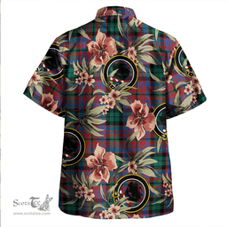 Scottish MacInroy Modern Clan Tartan Hawaiian Shirt - Tropical Old Style Scottish Plaid Tartan Plaid