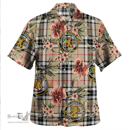 Scottish Thomson Camel (MacThomas/Thompson Camel) Modern Clan Tartan Hawaiian Shirt - Tropical Old Style Scottish Plaid Tartan Plaid
