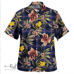 Scottish MacIver of Strome Modern Clan Tartan Hawaiian Shirt - Tropical Old Style Scottish Plaid Tartan Plaid