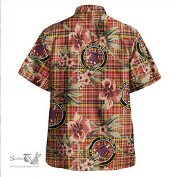 Scottish Ogilvie of Strathallan Modern Clan Tartan Hawaiian Shirt - Tropical Old Style Scottish Plaid Tartan Plaid