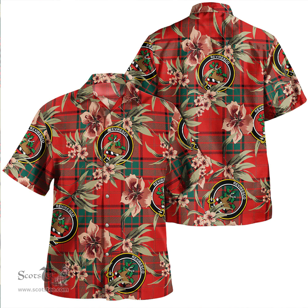 Scottish Maxwell Modern Clan Tartan Hawaiian Shirt - Tropical Old Style Scottish Plaid Tartan Plaid